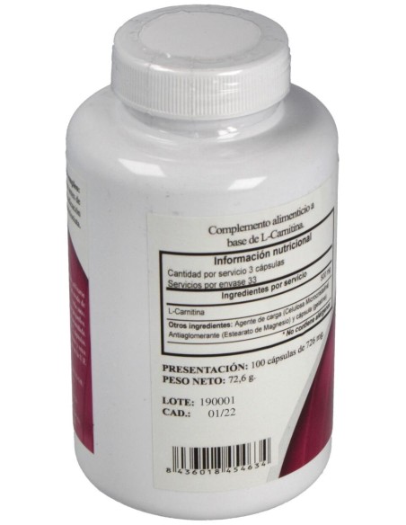 L-Carnitina 100Cap.