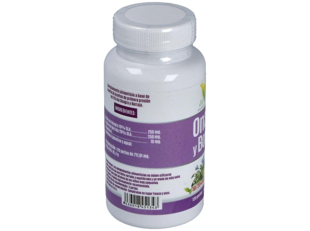 El Valle Onagra Borraja Vitamina E 120Caps