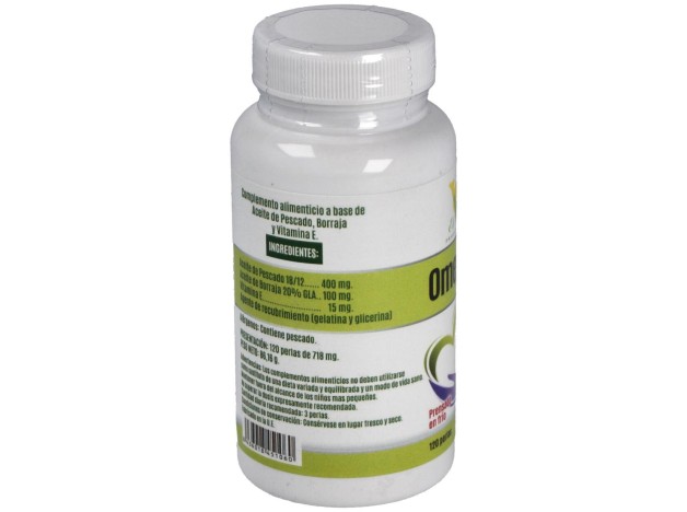 Omega 3 Y Omega 6 (A.De Borraja Y Salmon)120Perlas