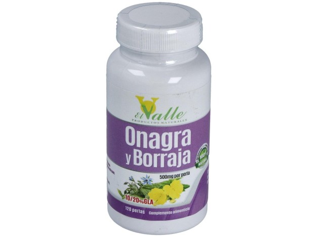 El Valle Onagra Borraja Vitamina E 120Caps