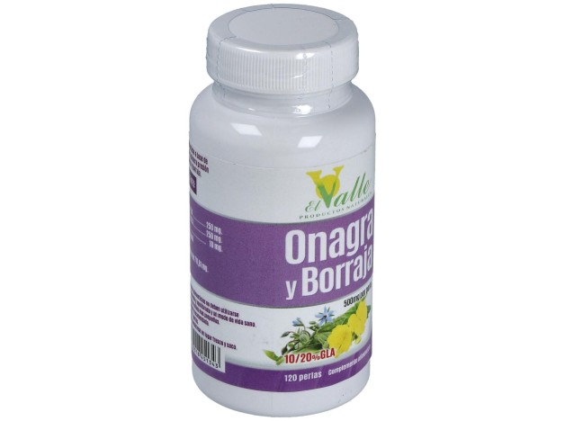 El Valle Onagra Borraja Vitamina E 120Caps