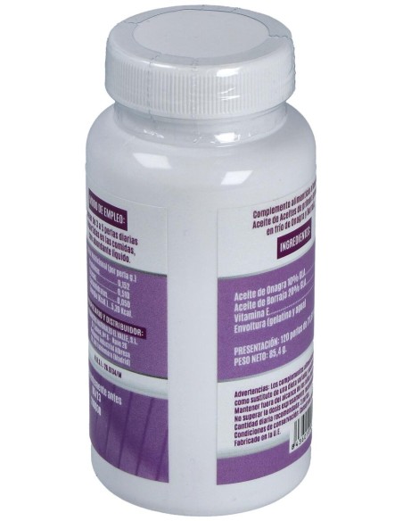 El Valle Onagra Borraja Vitamina E 120Caps