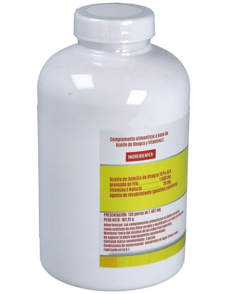 Aceite De Onagra 1000Mg. 130Perlas