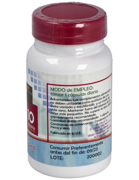 El Valle Coenzima Q10 100Mg 60Caps