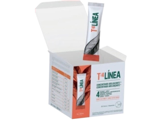 T4 Línea Sabor Té de Pomelo 28 Sticks 10 ml