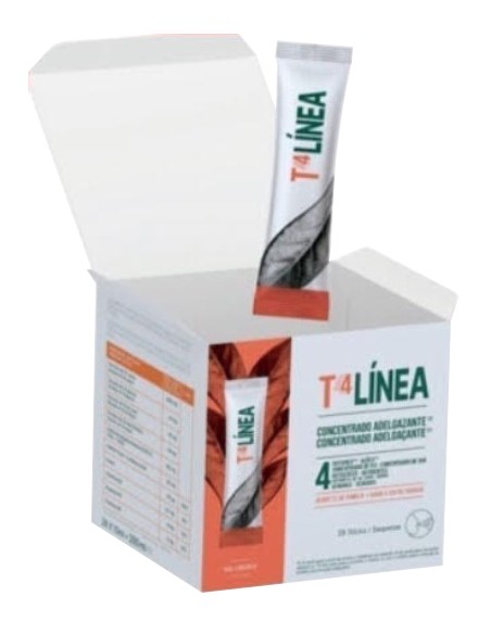 T4 Línea Sabor Té de Pomelo 28 Sticks 10 ml