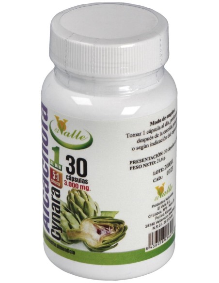 El Valle Alcachofa 30Caps