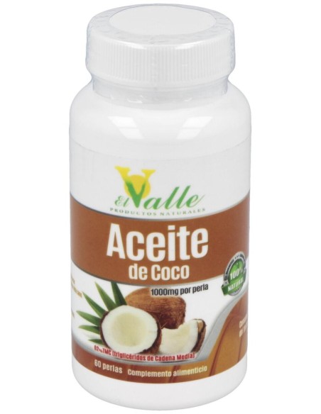 El Valle Aceite De Coco 60 Perlas