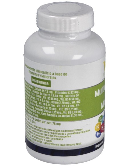El Valle Multivitamínico + Minerales 90 Perlas