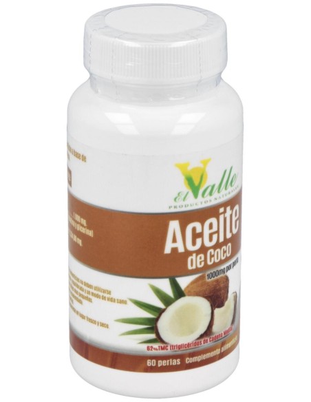 El Valle Aceite De Coco 60 Perlas
