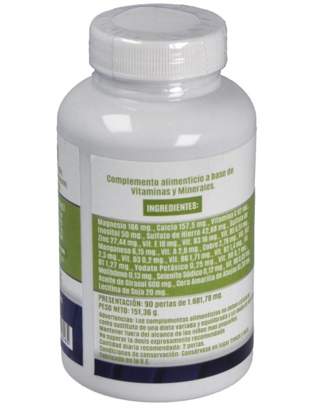 El Valle Multivitamínico + Minerales 90 Perlas