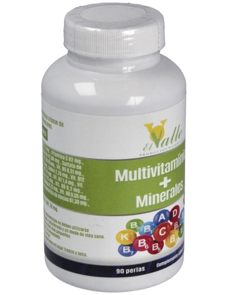 El Valle Multivitamínico + Minerales 90 Perlas