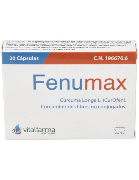 Fenumax 30 Capsulas