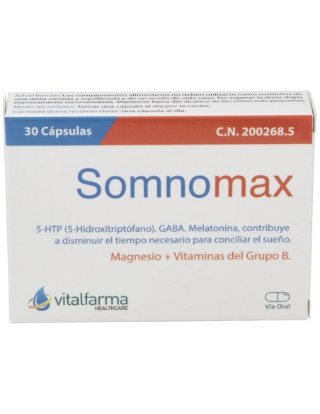 Vitalfarma Somnomax 30Caps