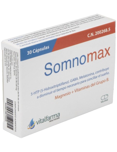 Vitalfarma Somnomax 30Caps