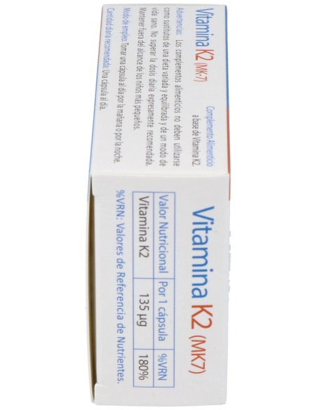 Vitalfarma Vitamina K2 135 Mcg 30 Capsulas