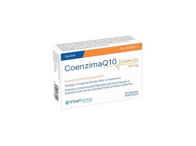 Vitalfarma Coenzima Q10 Select 40 Mg 30 Capsulas