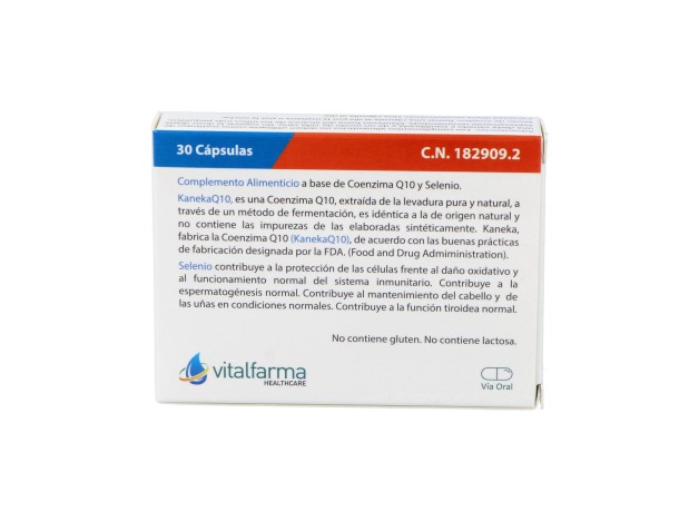 Vitalfarma Coenzima Q10 Select 40 Mg 30 Capsulas