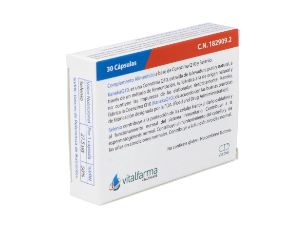 Vitalfarma Coenzima Q10 Select 40 Mg 30 Capsulas