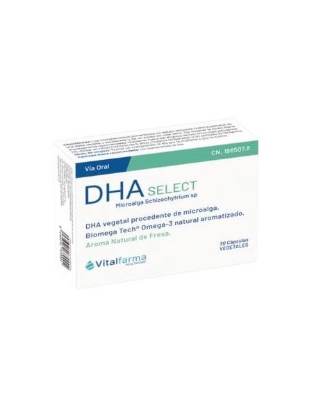 Vitalfarma Dha Select (Vegetal), 30 Cápsulas