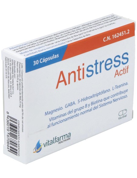 Vitalfarma Antistress 30 Caps