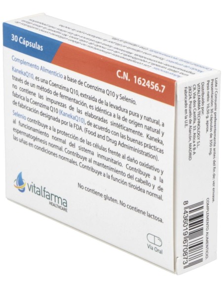 Vitalfarma Coenzima Q10 Complex 30Cáps