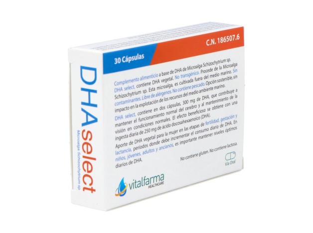 Vitalfarma Dha Select (Vegetal), 30 Cápsulas