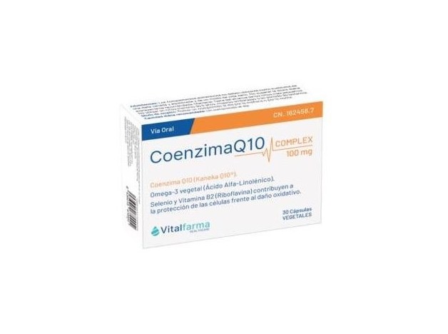 Vitalfarma Coenzima Q10 Complex 30Cáps