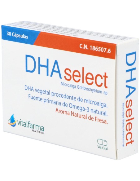Vitalfarma Dha Select (Vegetal), 30 Cápsulas