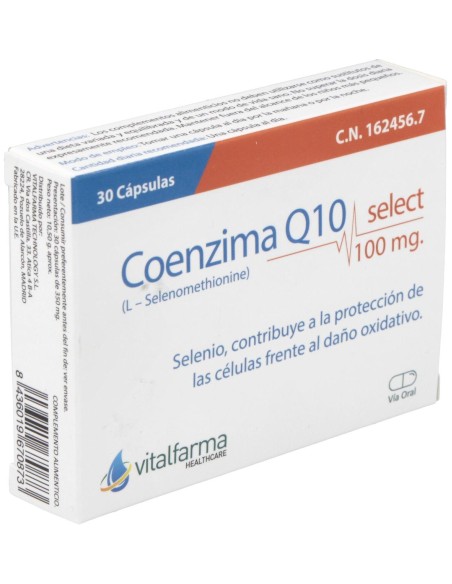 Vitalfarma Coenzima Q10 Complex 30Cáps