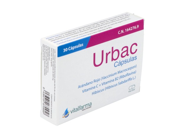 Vitalfarma Urbac 30 Caps