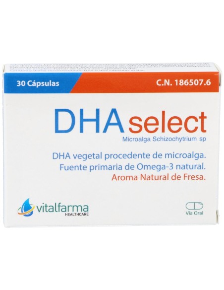 Vitalfarma Dha Select (Vegetal), 30 Cápsulas