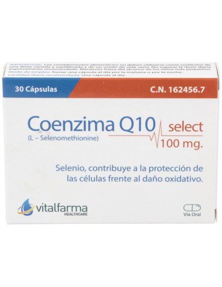Vitalfarma Coenzima Q10 Complex 30Cáps