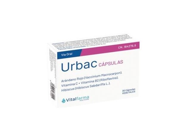 Vitalfarma Urbac 30 Caps