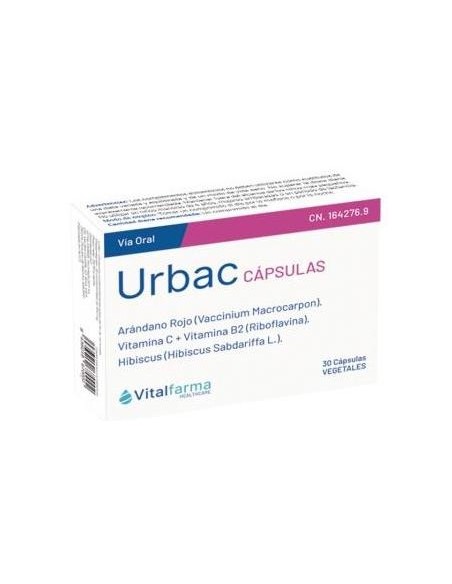 Vitalfarma Urbac 30 Caps