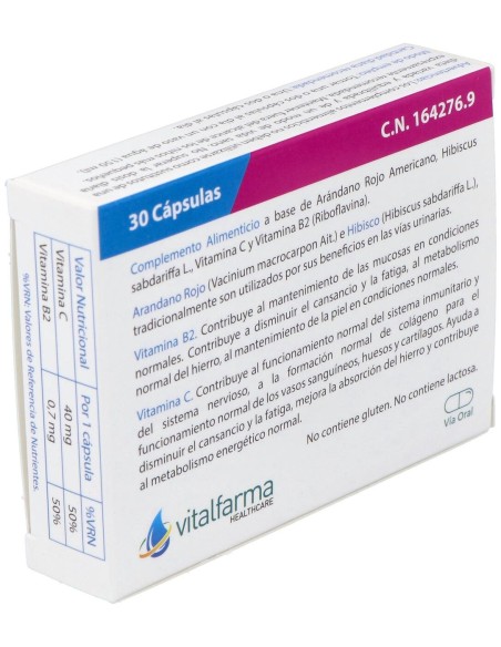 Vitalfarma Urbac 30 Caps