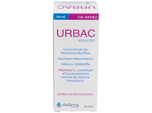 Vitalfarma Urbac Solución, 150 Ml