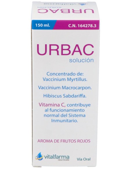 Vitalfarma Urbac Solución, 150 Ml