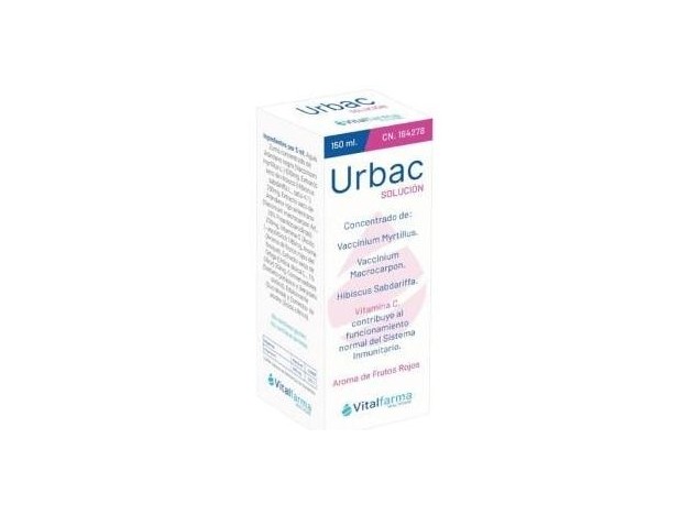Vitalfarma Urbac Solución, 150 Ml