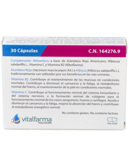 Vitalfarma Urbac 30 Caps