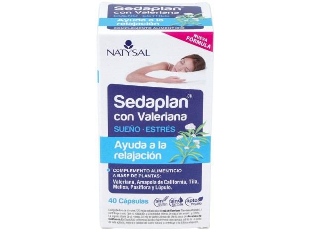 Sedaplan (Valeriana-Tranquilizante) 40Cap.