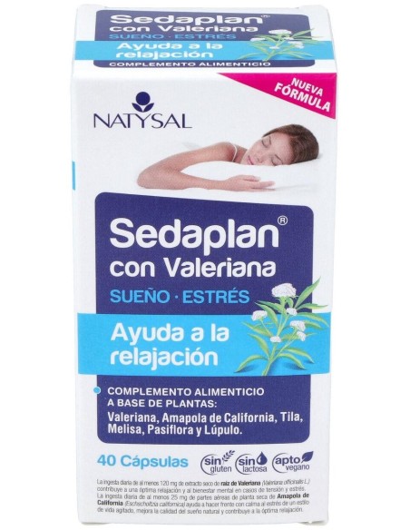 Sedaplan (Valeriana-Tranquilizante) 40Cap.