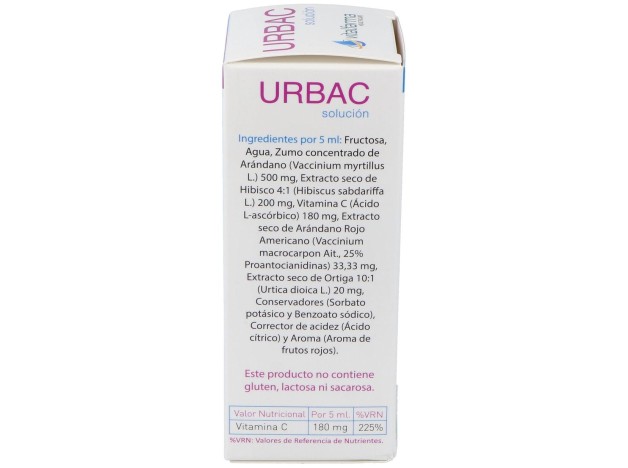 Vitalfarma Urbac Solución, 150 Ml