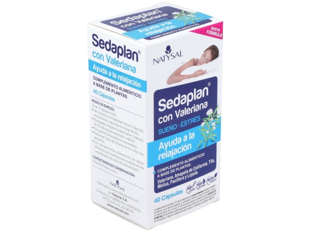 Sedaplan (Valeriana-Tranquilizante) 40Cap.