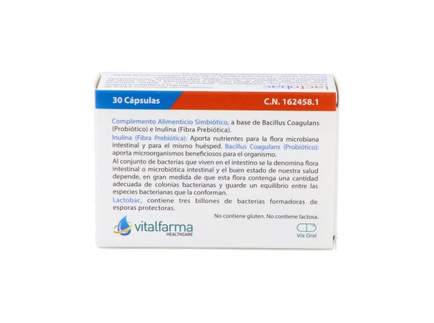 Vitalfarma Lactobac 30 Capsulas