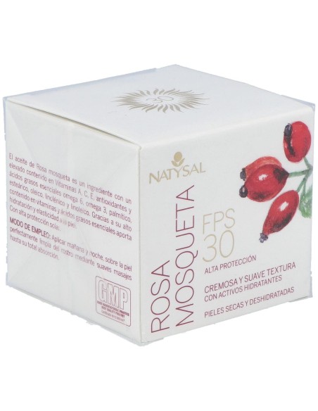 Natysal Rosa Mosqueta Crema Spf30 50Ml
