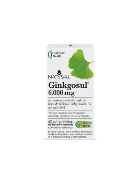 Ginkgosul (Trastornos Circulatorios) 60Comp.