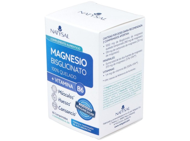 Natysal Magnesio + Vitamina B6 700Mg 60Caps