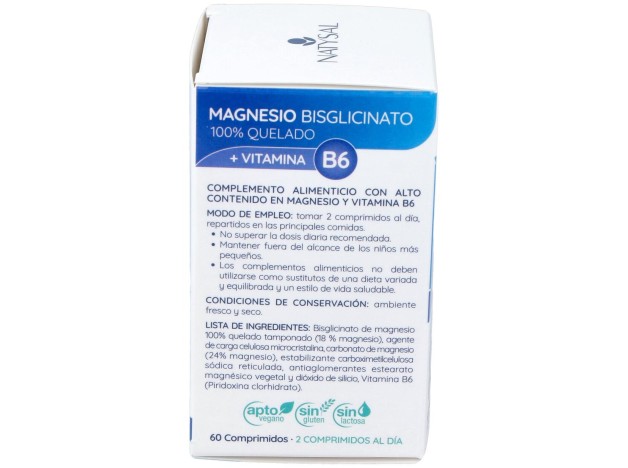 Natysal Magnesio + Vitamina B6 700Mg 60Caps