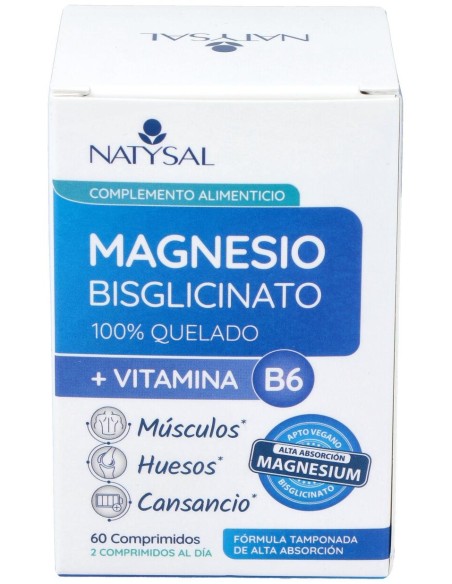 Natysal Magnesio + Vitamina B6 700Mg 60Caps